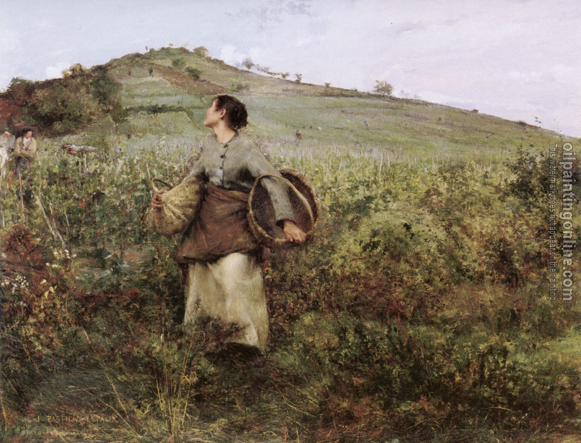 Jules Bastien-Lepage - At Harvest Time